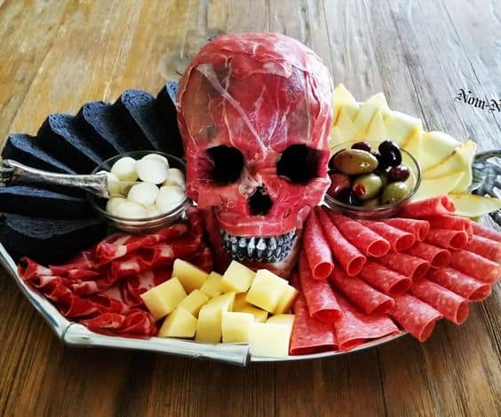 This recipe is one of my personal favorites and has been my go-to Halloween appetizer for years. Not only is it delicious, it’s creepily realistic, so realistic in fact kids are scared.