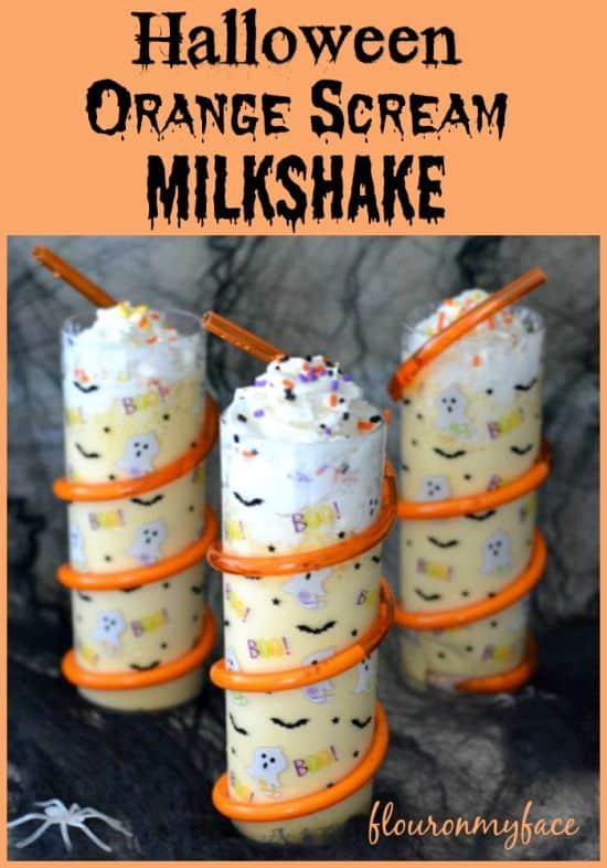These Milkshake are a spooktacular Halloween treat for the kids.