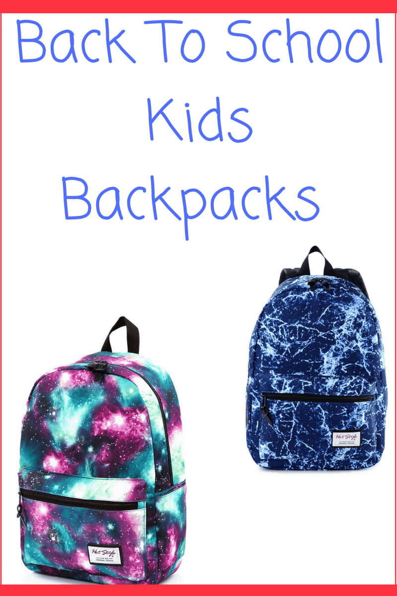 Back To School Kids Backpacks