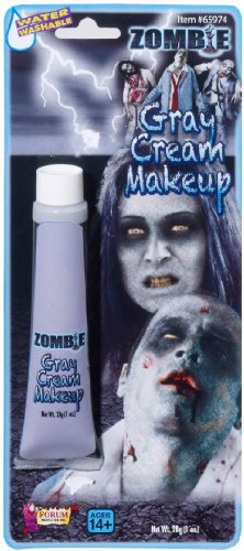 Costume Zombie Grey Tube Makeup