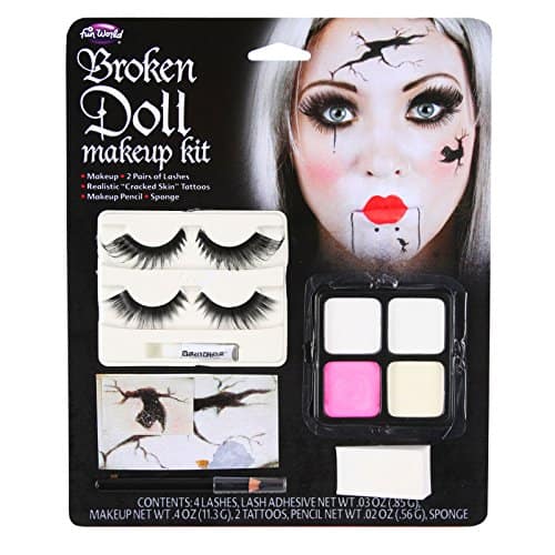 Broken Doll Makeup Kit For Halloween