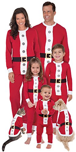 Santa Suit Matching Pajamas for the Whole Family