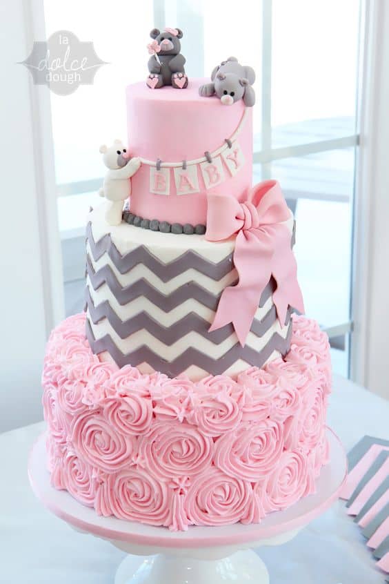 Gorgeous Baby Shower Cakes