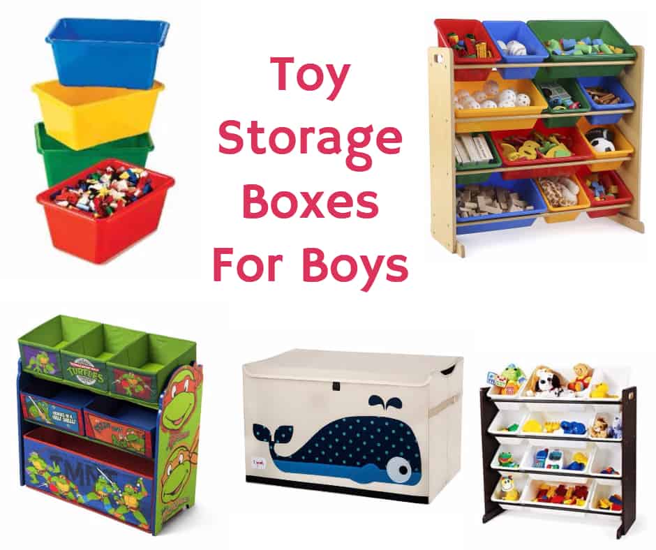 Toy Storage Boxes for Boys