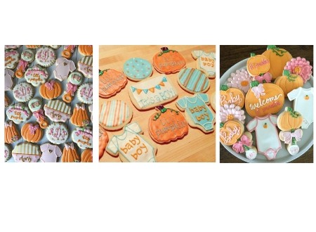 Cute Fall Cookies for your Baby Shower