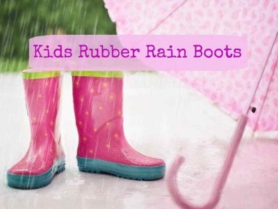 Kids Rubber Rain Boots