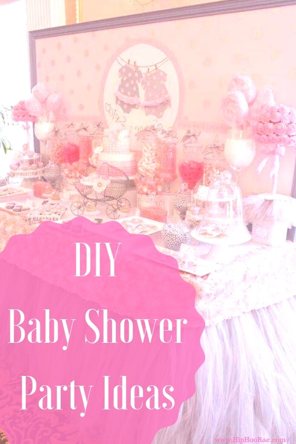 Diy Baby Shower Party Ideas For Girls Hip Hoo Rae - Diy Party Decorations Baby Shower