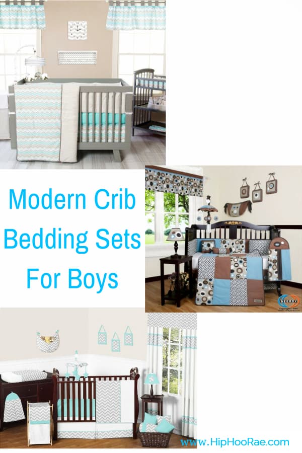 Modern Crib Bedding Sets For Boys Hip HooRae