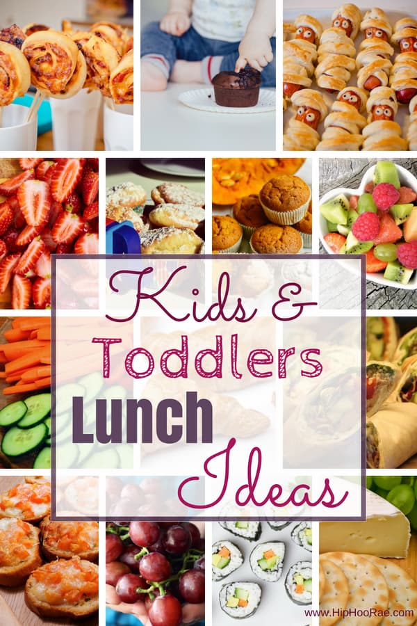 Kids and Toddler Lunch Ideas and How to Get Kids Involved with Planning Their Lunch!
