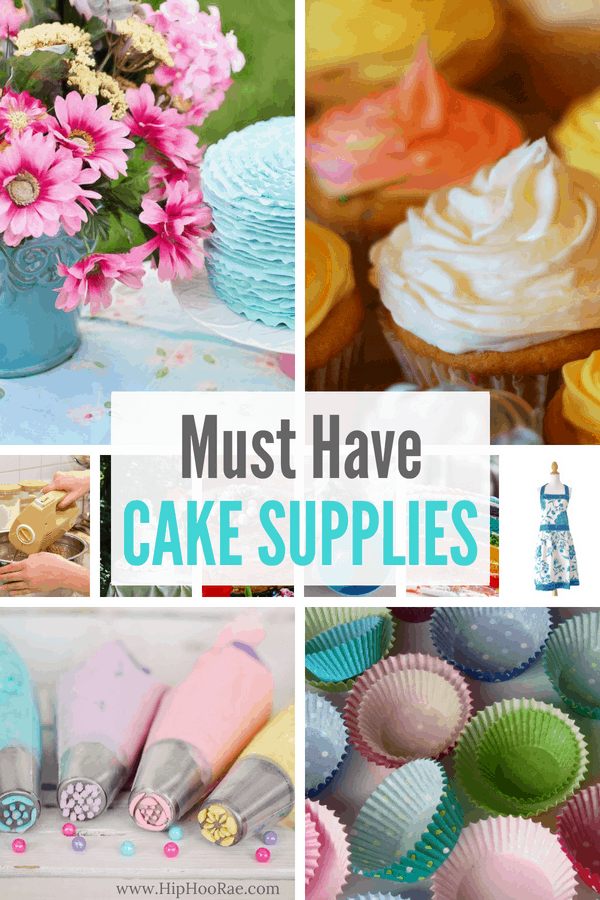 Must Have Cake Supplies