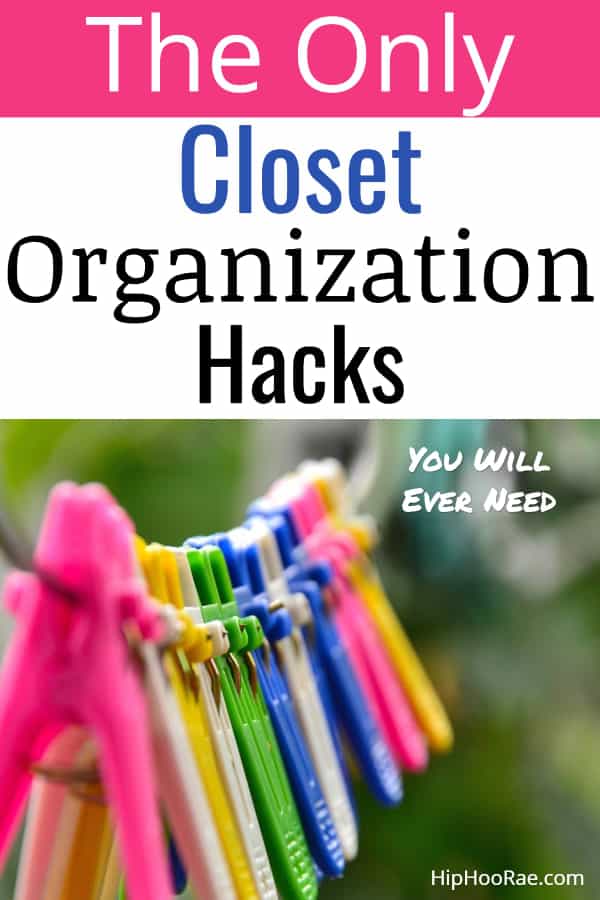 The Only Closet organization Hacks