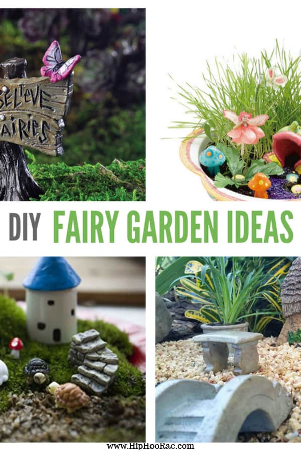 Diy Fairy Garden Ideas Hip Hoo Rae, Fairy Garden Signs Diy