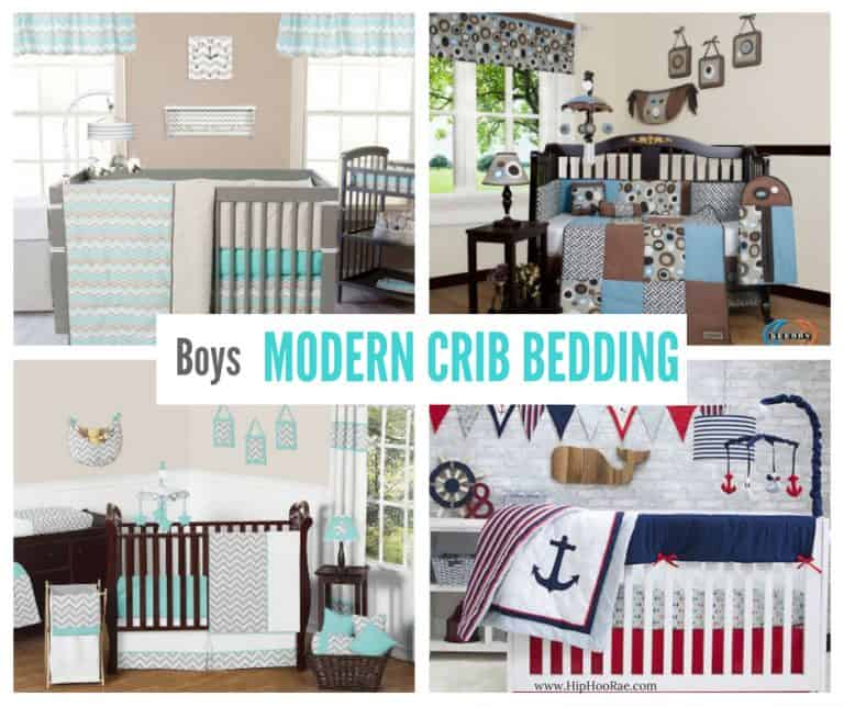 Modern Crib bedding sets for boys
