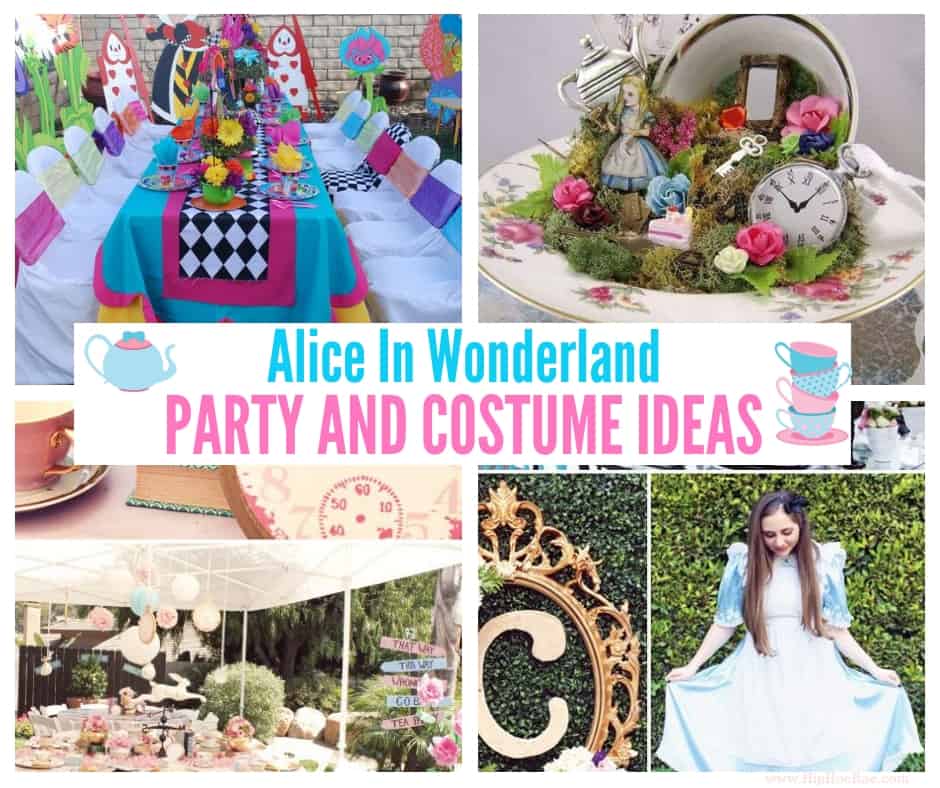 Alice In Wonderland Costumes and Party Ideas For Kids
