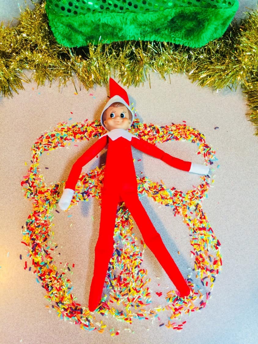 Elf On The Shelf being an angel in 100's of 1000's