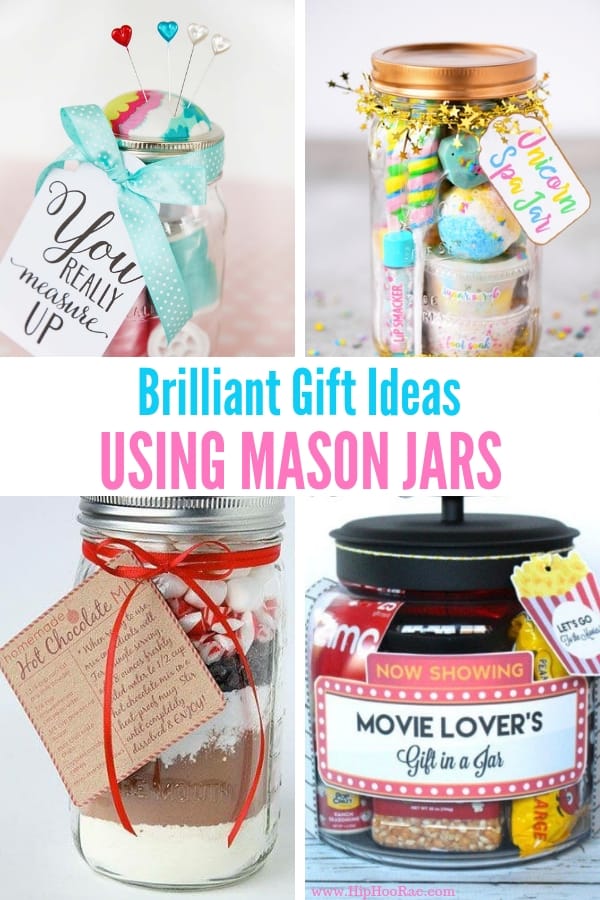 Brilliant Gift Ideas using Mason Jars for Family and Friends