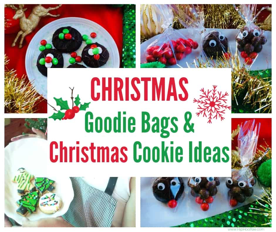 Christmas Goodie Bags and Cookie Ideas
