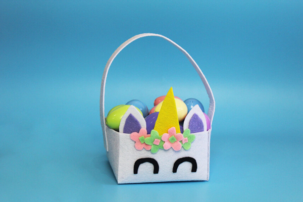 DIY Unicorn Easter Basket