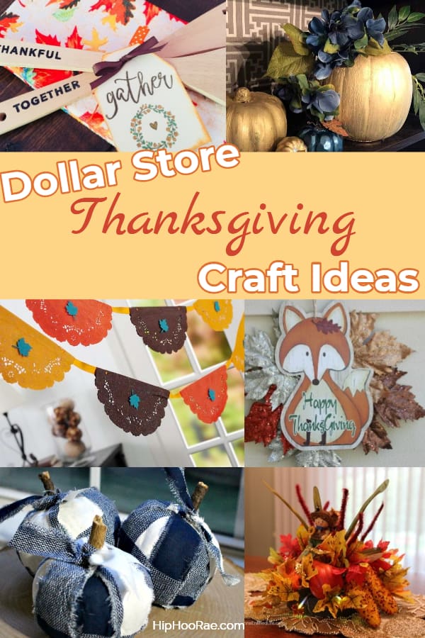 Dollar Store Thanksgiving Craft Ideas