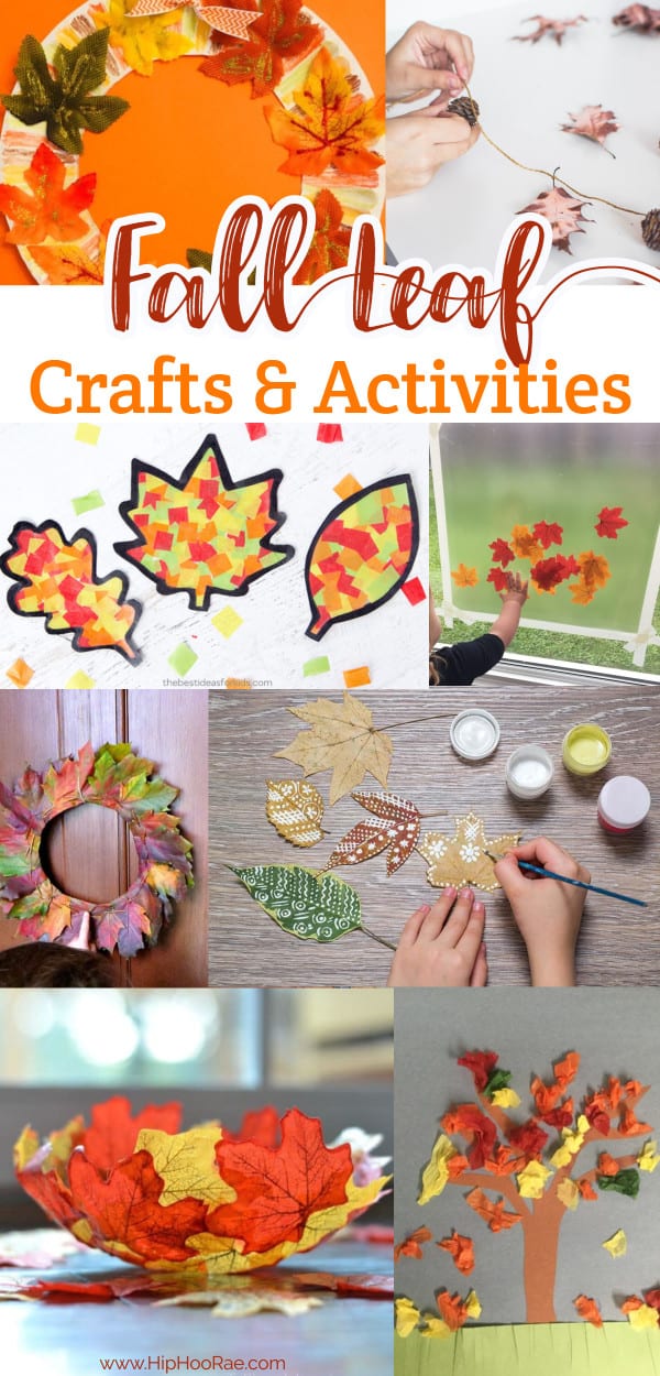Fall Leaf Crafts and Activities for Kids