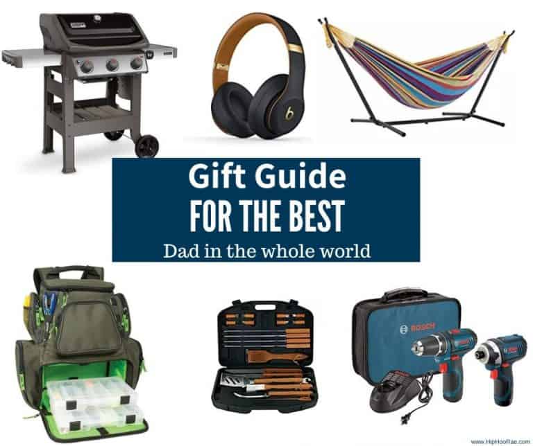 Gift Guide of pictures for what to buy dad