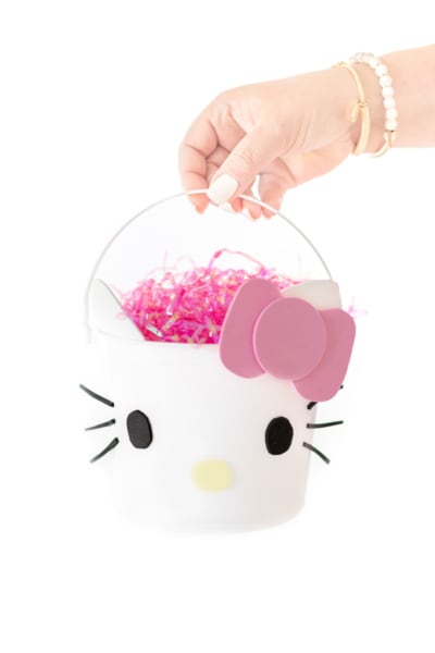 Cute Hello Kitty Easter Basket