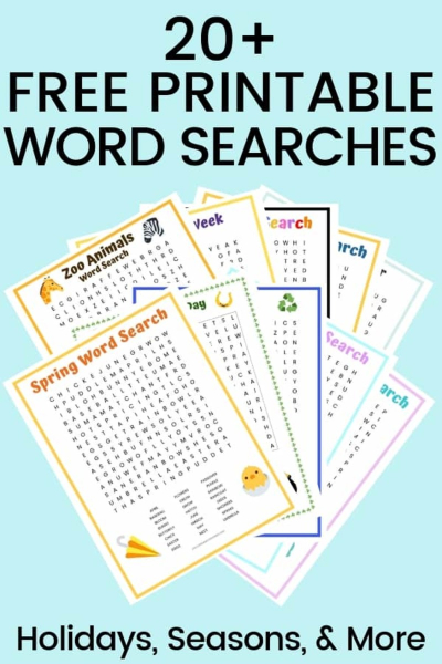 20 word searches