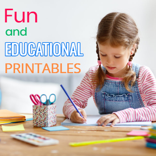 Educational Fun Printables For Kids