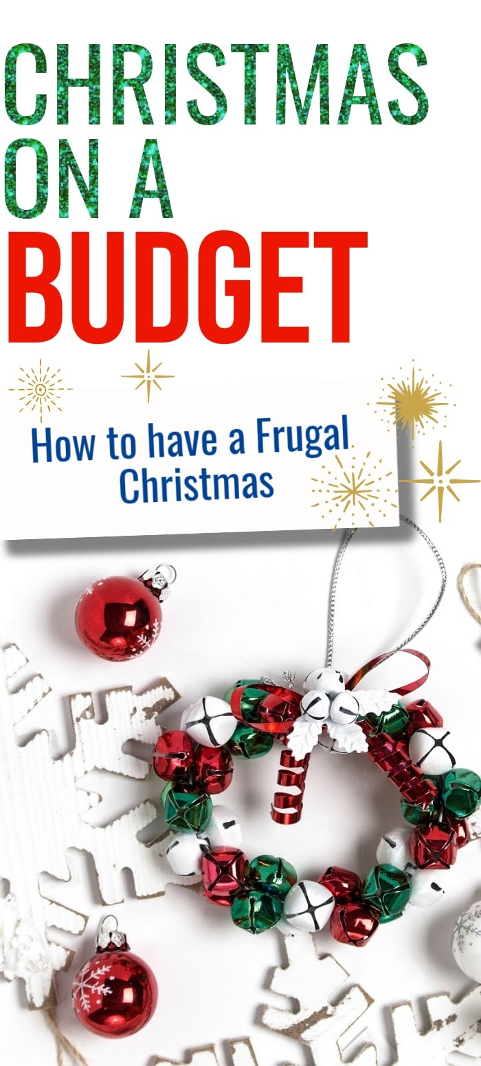 How to have a Frugal Christmas Pin Image