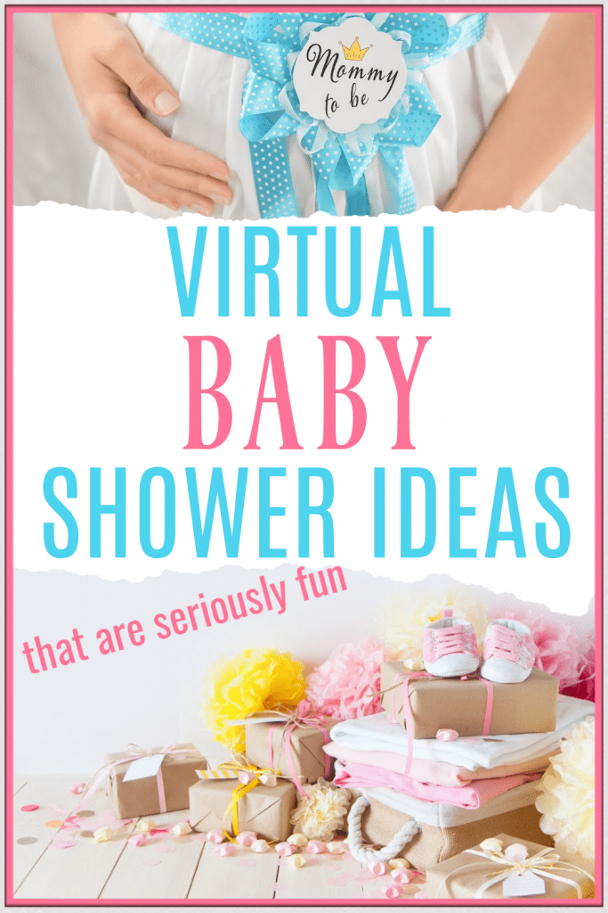Virtual baby shower party ideas pinterest pin
