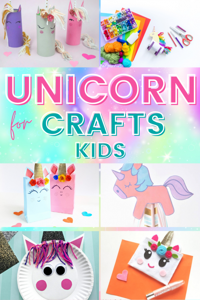 Unicorn Craft- Fun & Easy Unicorn Crafts for kids. Pinterest Pin