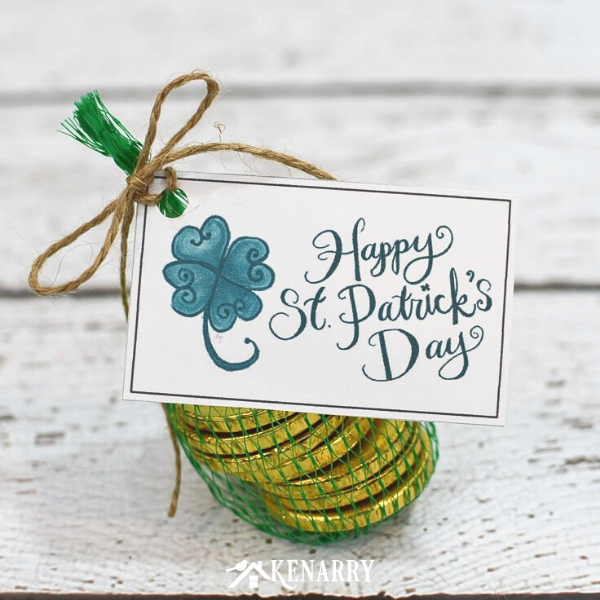 Happy St Patrick's Day Gift Tags