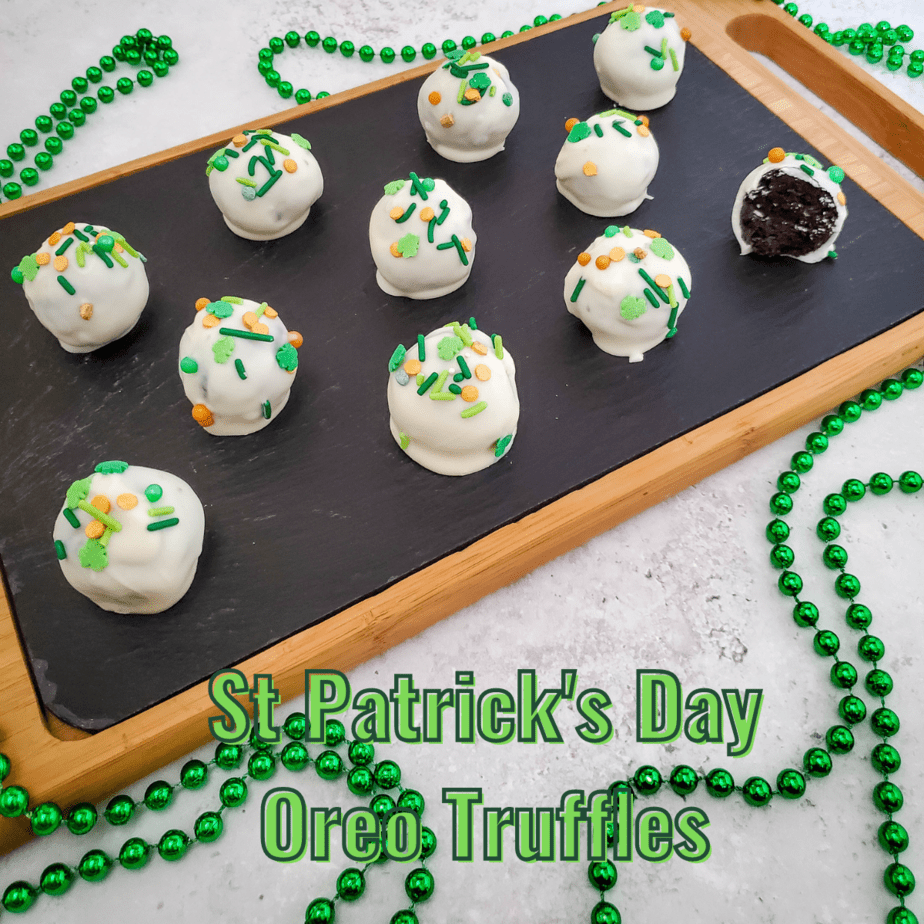 St Patrick’s Day Oreo Truffles