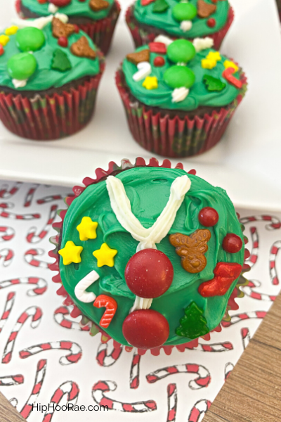 Ugly Christmas Sweater Cupcakes