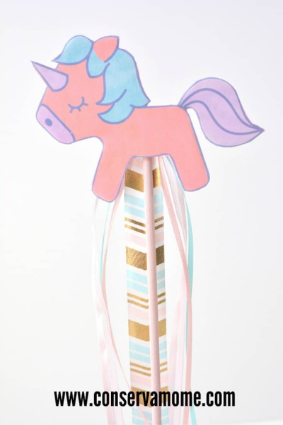Unicorn wand craft for kids to make