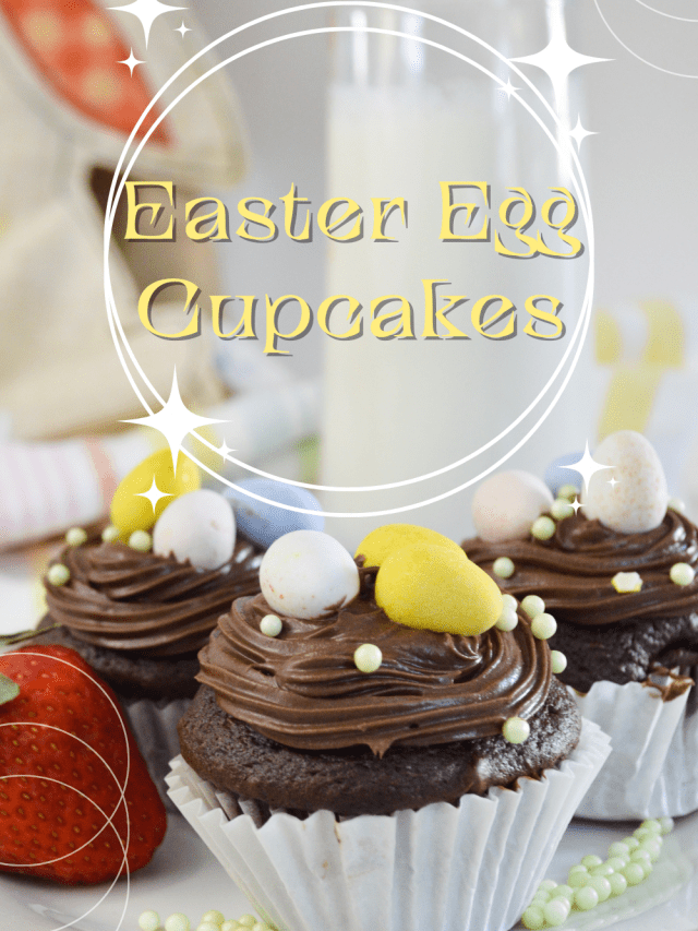 Easter Egg Cupcakes Story