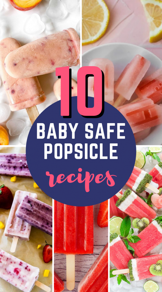Baby safe Popsicle recipes