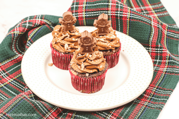 Gingerbread Chocolate Cupcakes