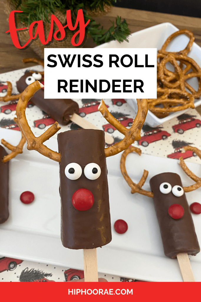 Swiss roll Reindeer Treat