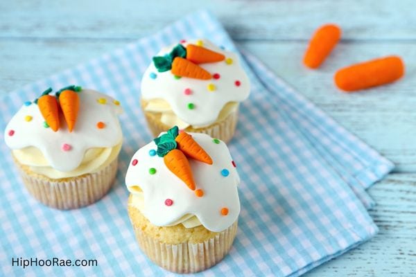 Easter carrot Cake Cupcakes