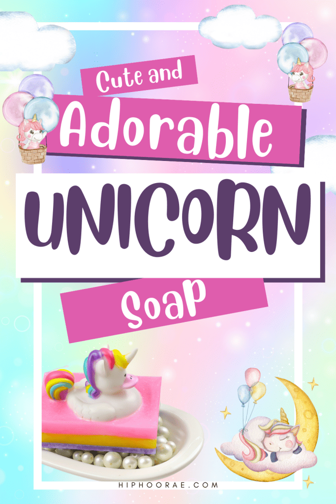 Cute and Adorable Unicorn Soap