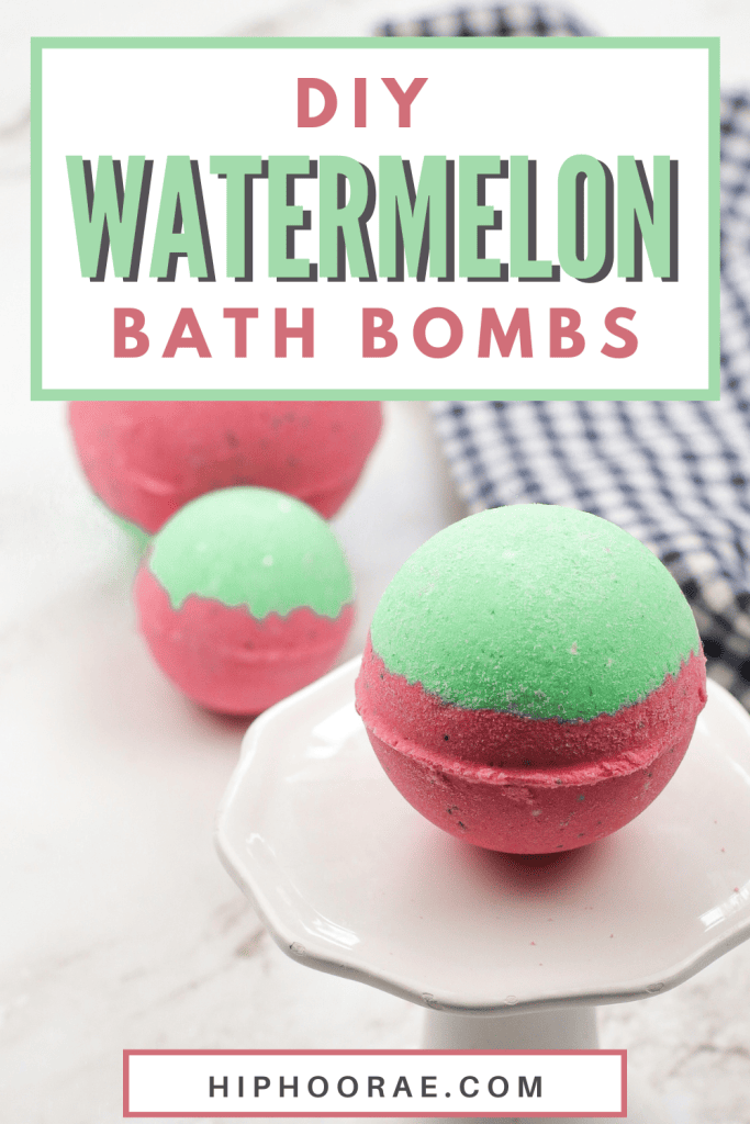 Create Your Own Watermelon Bath Bombs!