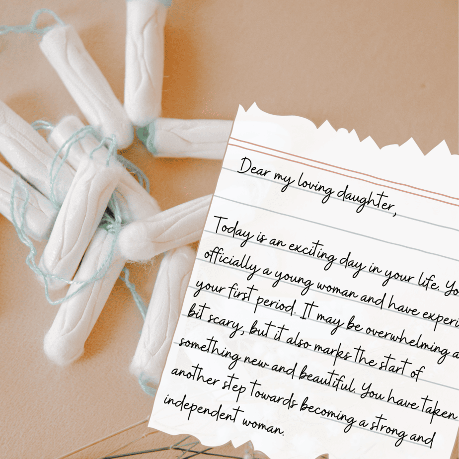 Letter To My Daughter On Her First Period