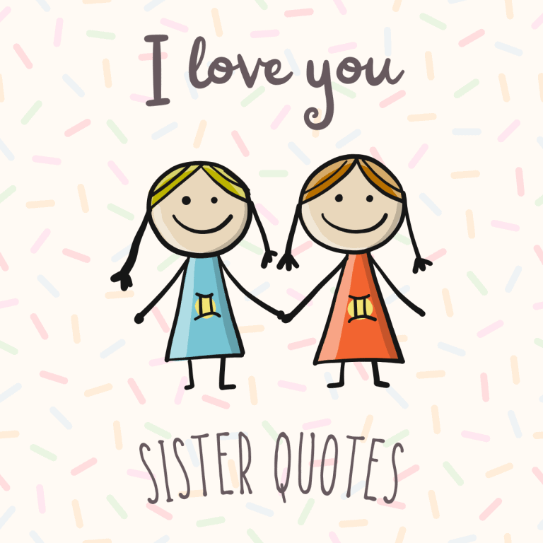 I Love you Sister Quotes