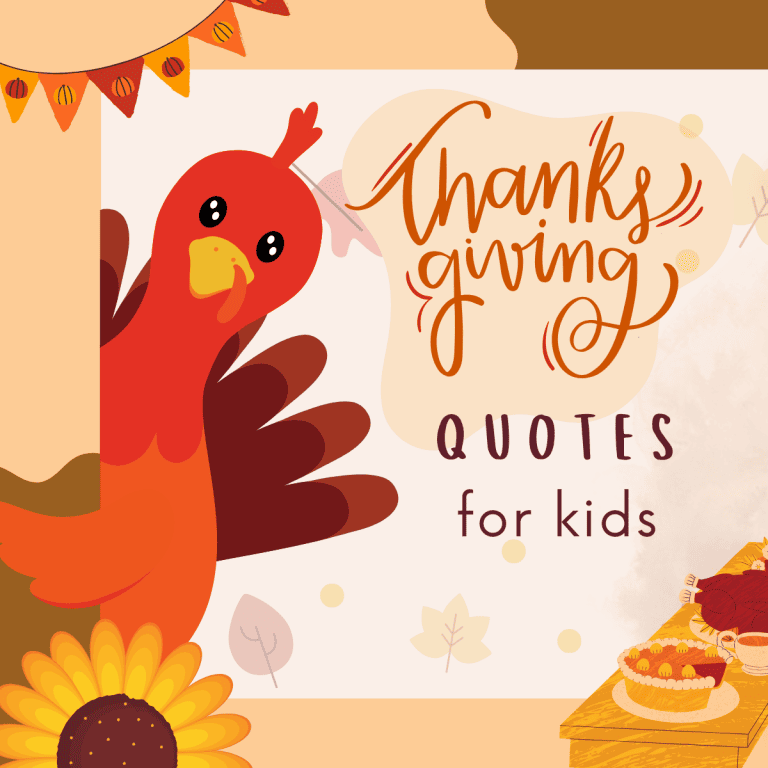 Thanksgiving quotes for kids