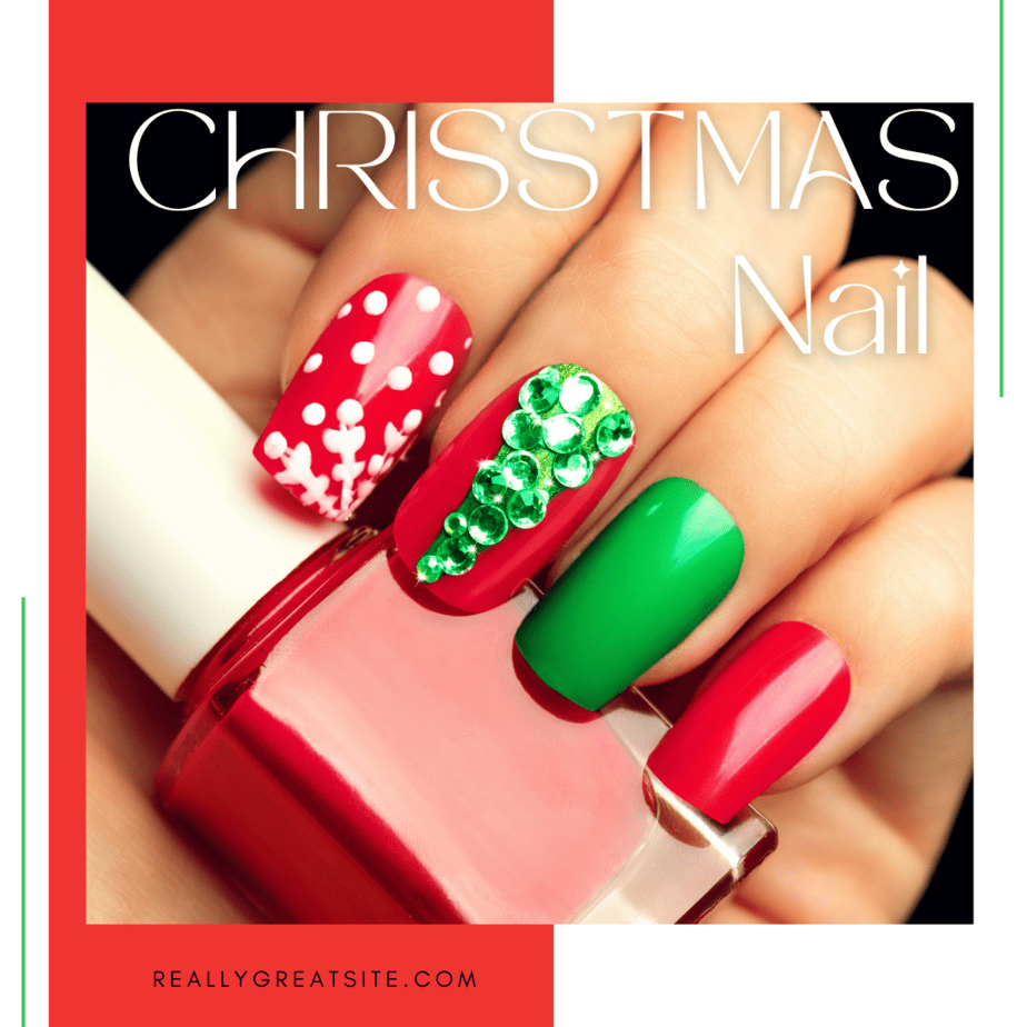 Festive Christmas Nails