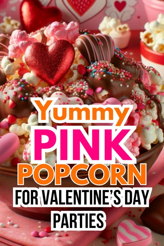This Valentine’s Popcorn is sweet, crunchy, and so easy to make! Perfect for movie night, classroom treats, or a fun Valentine’s Day snack at home. Kids love it, and it comes together in minutes!