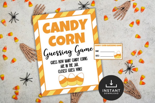 Candy Corn Guessing Game