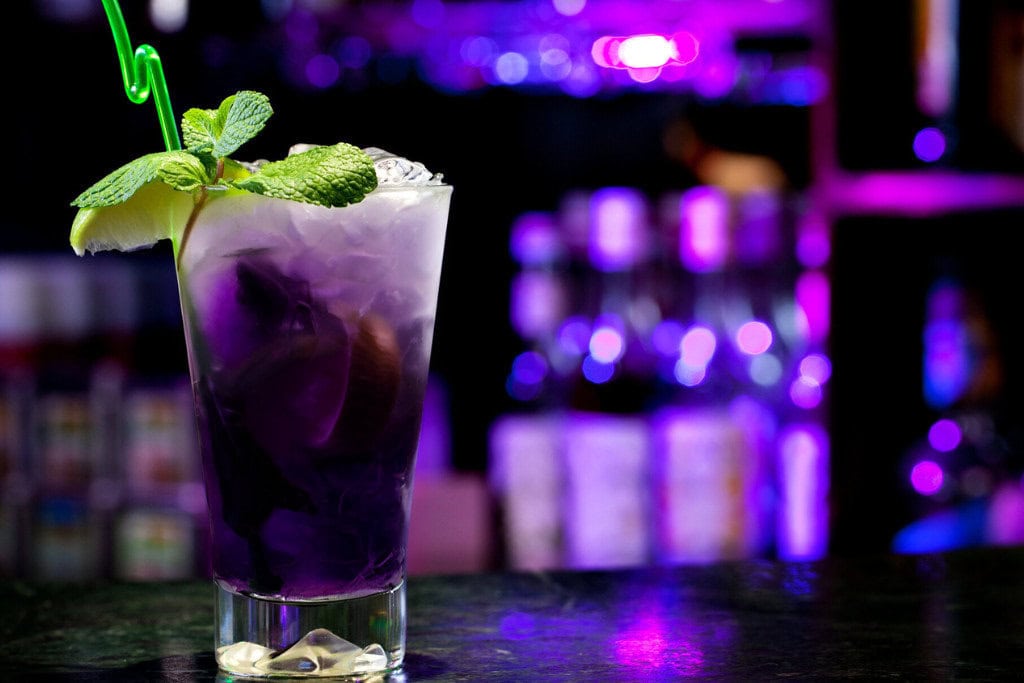 Midnight Blackberry Mojito