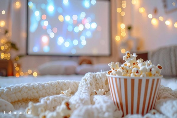 Christmas Movie popcorn